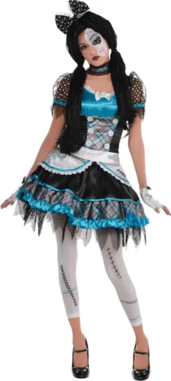 Shattered Doll Kids Costume