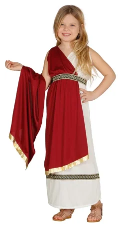 Girls Roman Woman Costume