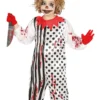 Zombie Clown Kids Costume
