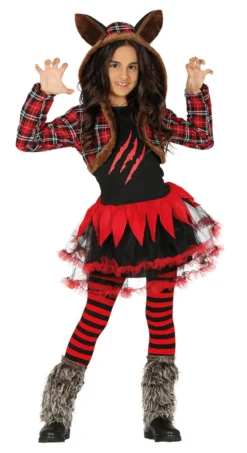 Girls Werewolf Costume