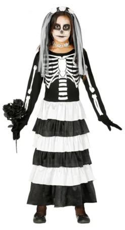 Child Skeleton Girlfriend Costume