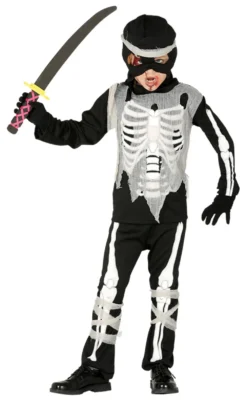 Ninja Skeleton Boys Costume