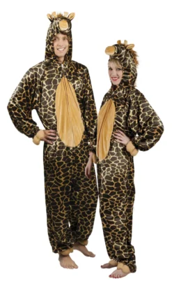 Plush Giraffe Adults Costume