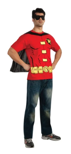 Robin T-Shirt And Cape Costume