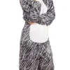 Plush Zebra Adults Costume