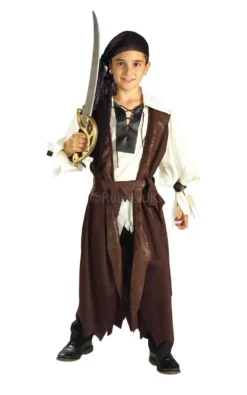 Caribbean Pirate Boy Costume