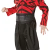 Boys Deluxe Muscle Chest Darth Maul Costume