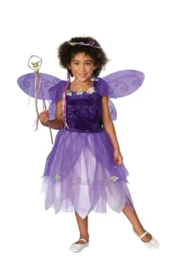 Girls Plum Pixie Costume