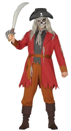 Adults Ghost Pirate Costume