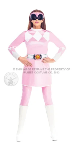 Female Pink Ranger Mighty Morphin Costume