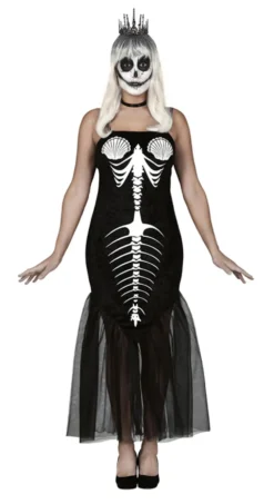 Ladies Skull Mermaid Costume