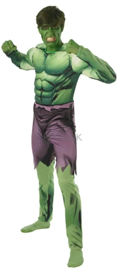 Mens Hulk Deluxe Costume