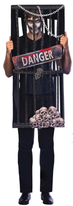 Caged Reaper Mens Costume
