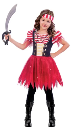 High Seas Pirate Girls Costume
