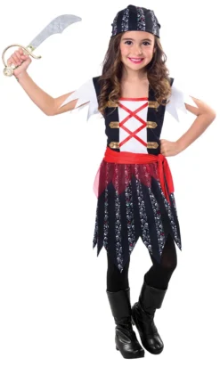 Pirate Cutie Girls Costume