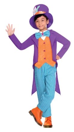 Tea Party Hatter Boys Costume
