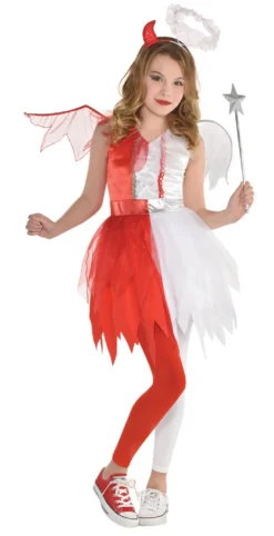 Devil Angel Girls Costume