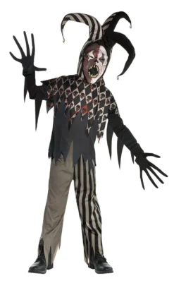 Twisted Jester Boys Costume
