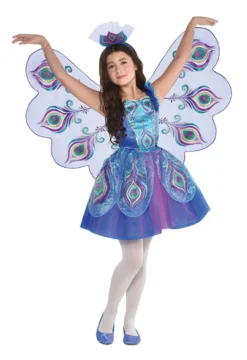 Pretty Peacock Girls Costume