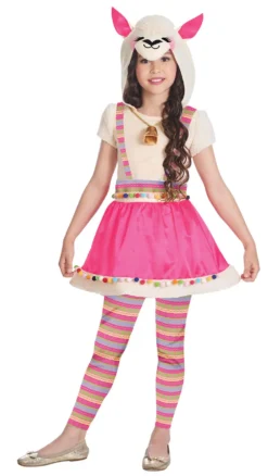 Lovely Llama Girls Costume