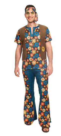 60s Groovy Hippie Man Costume