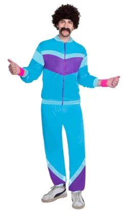 Mens 80s Shell Suit Costume