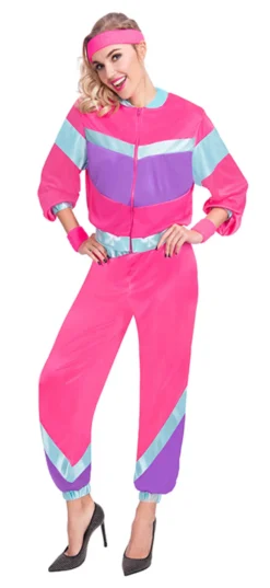 80s Shell Suit Ladies Costume