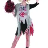 Cheerless Zombie Halloween Costume + Poms Poms!