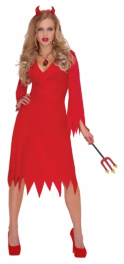 Adults Red Hot Devil Costume