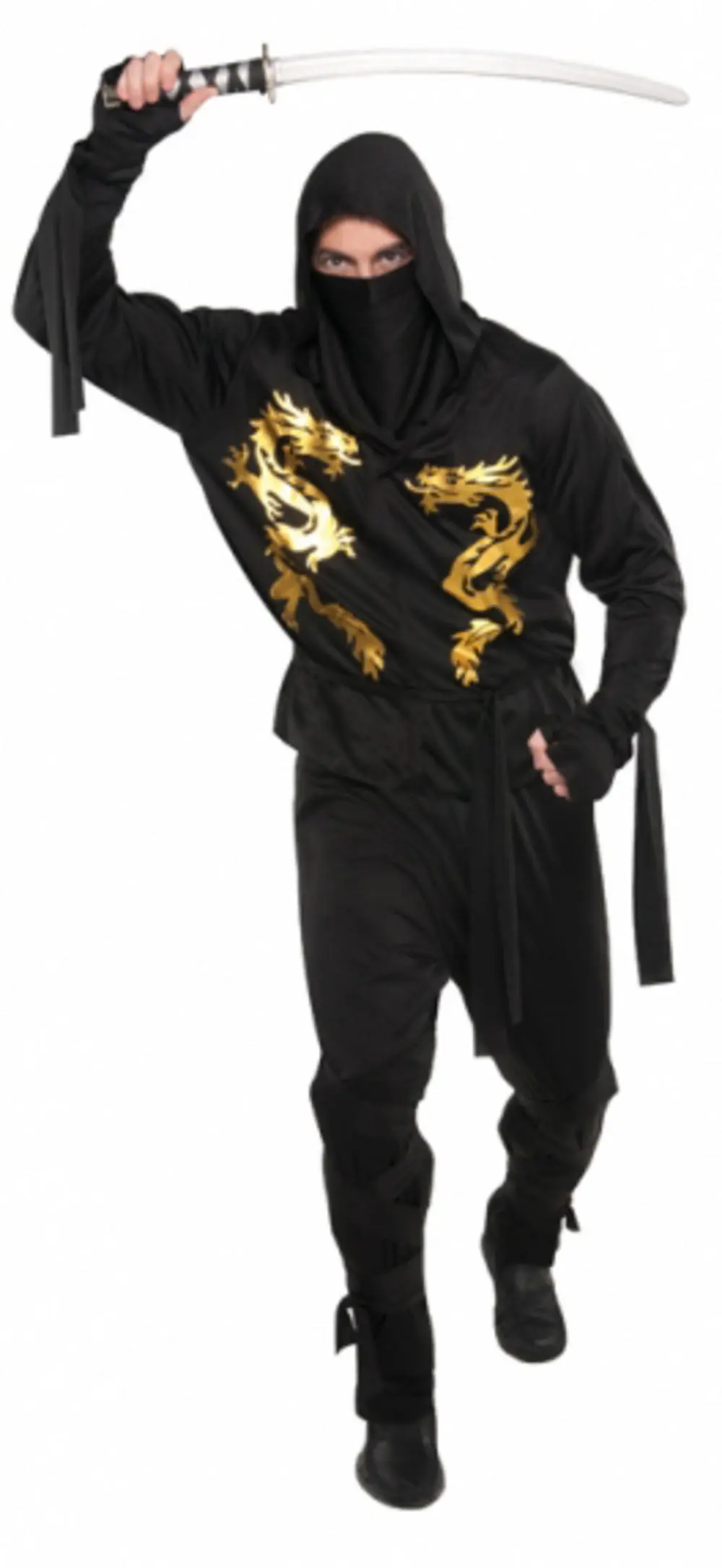 Adults Black Dragon Ninja Costume