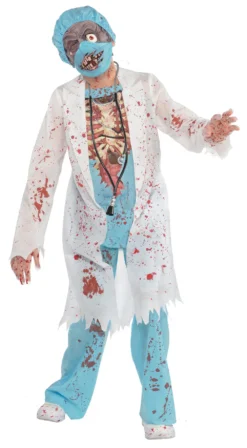 Zombie Surgeon Doctor Boys Costume