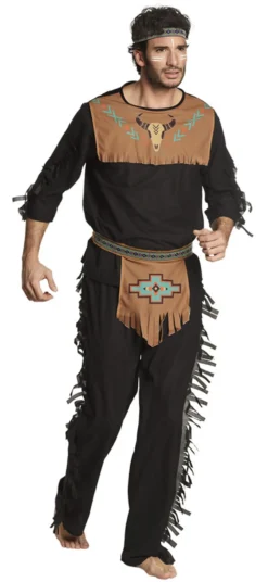 Indian Noble Wolf Mens Costume
