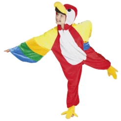 Kids Plush Parrot Costume