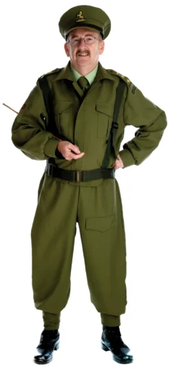 British Homeguard Captain Mainwaring Costume