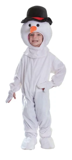 Snowman Plush Kids Costume