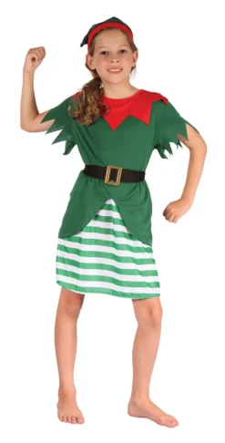 Girls Elf Costume