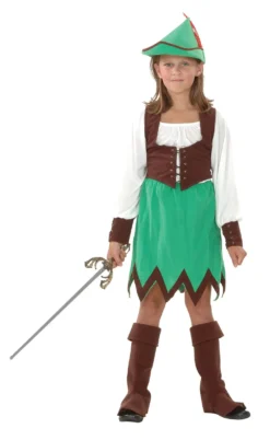 Deluxe Robin Hood Girls Costume