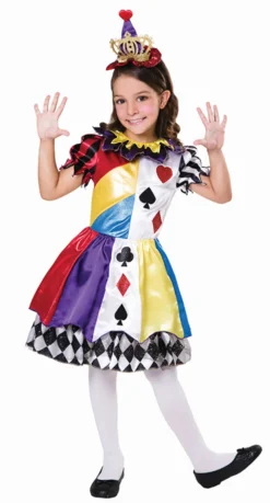 Clown Princess Girls Costume