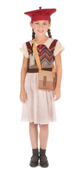 Evacuee School Girl Costume