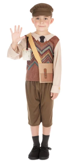 Evacuee School Boy Costume