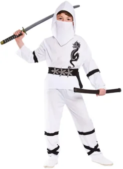 White Power Ninja Costume