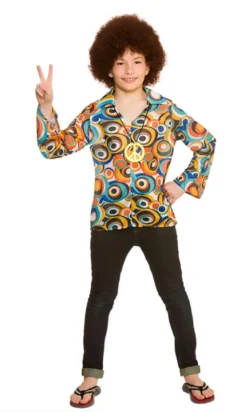 Retro Hippie Shirt Kids Accessory