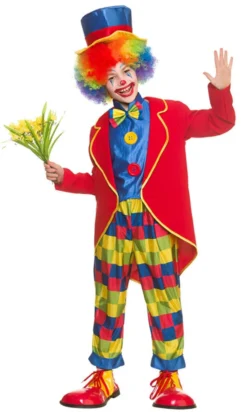 Circus Clown Kids Costume
