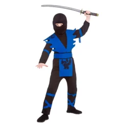 Boys Ninja Assassin Fancy Dress Costume