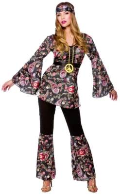 Peace Loving Hippie 60s Costume