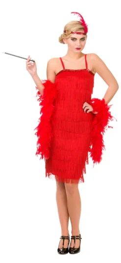 Jazzy Red Flapper Costume