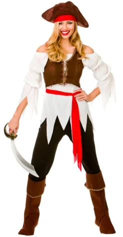 Ladies Pirate Shipmate Costume