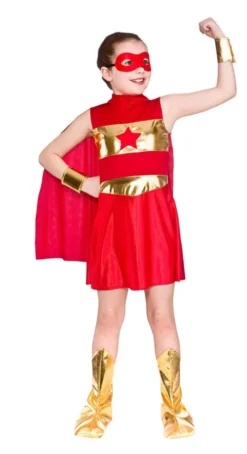 Red Superhero Costume