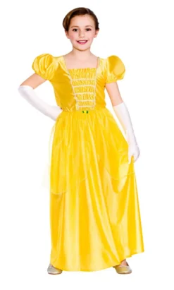 Yellow Beautiful Princess Costume