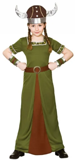 Viking Princess Girls Costume